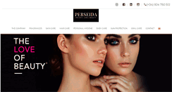 Desktop Screenshot of perseida.com